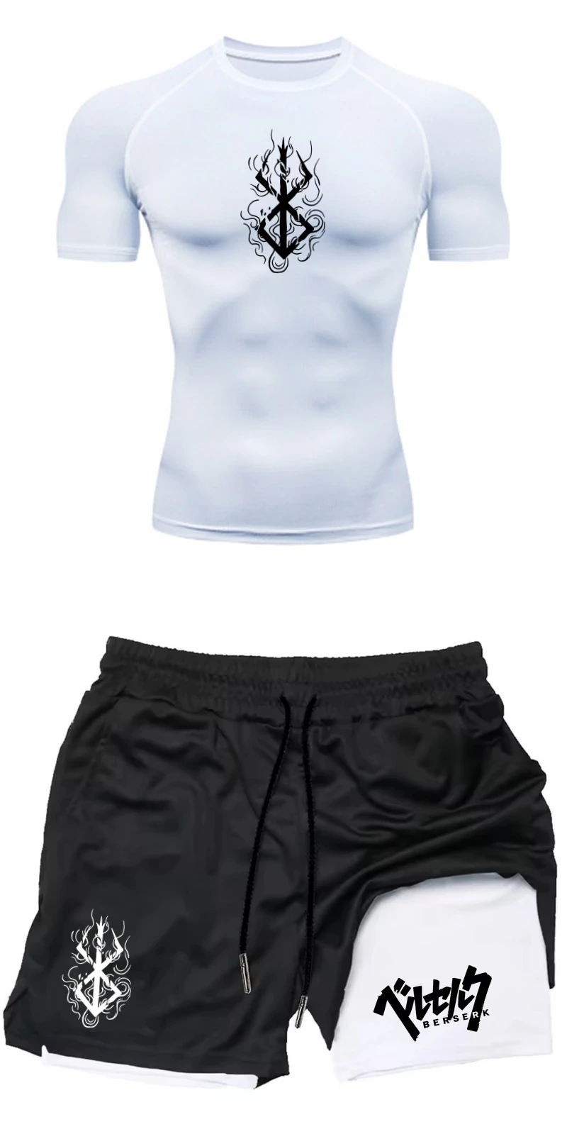 Compression Shorts Athletes - Men's Summer Gym Fitness Training Athletic