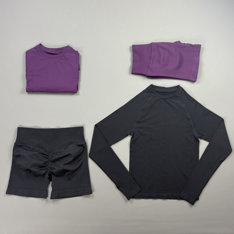 2 Piece Gym Set Women Raglan L - огляд і ціна Compression Shorts Athletes