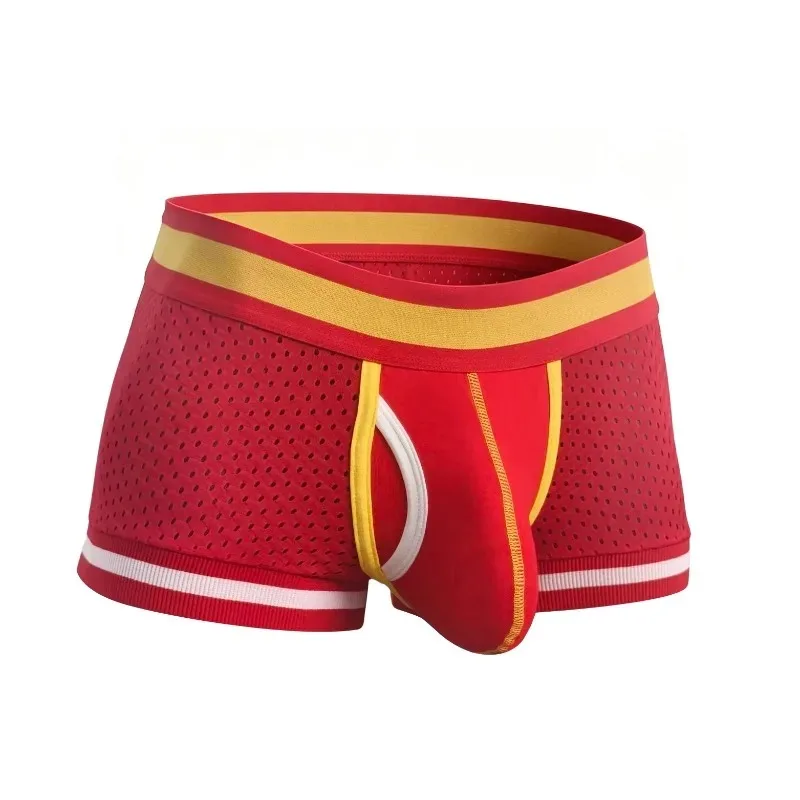 Summer Men Mesh Boxer Briefs U - огляд і ціна Mesh Sport Boxer
